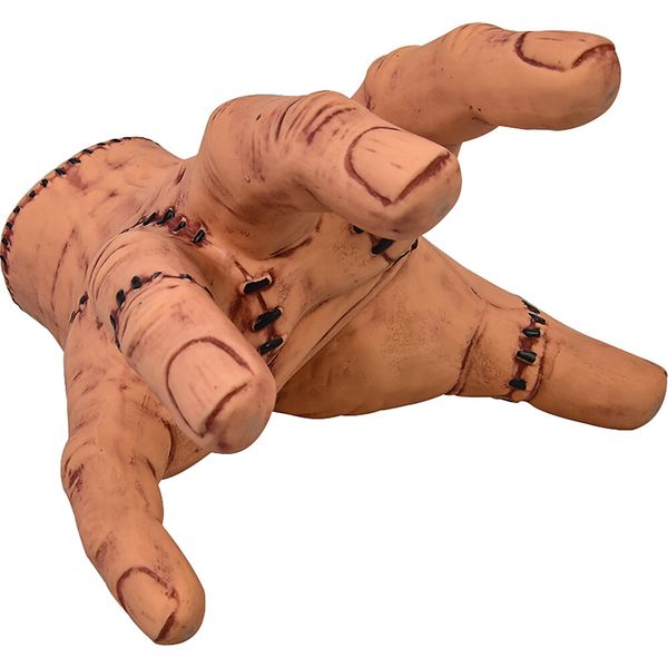 Mano con cicatrici in lattice con cartellino/etichetta - CARNIVAL TOYS