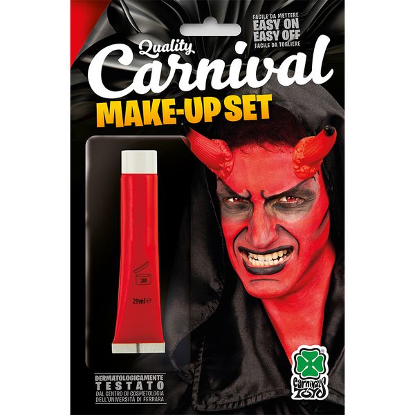 Tubetto fondotinta di colore rosso ml.28,3 circa in blister - 