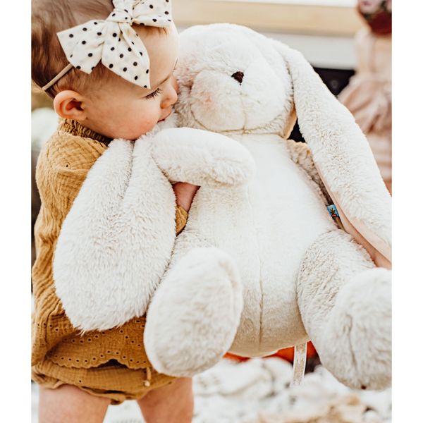 Peluche big nibble cream bunny 50 cm - Bunnies By The Bay