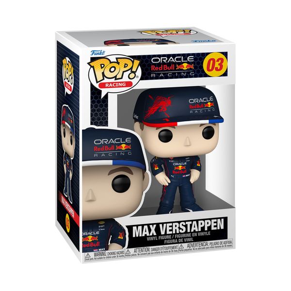 Pop vinyl: formula 1- max verstappen - FUNKO POP!