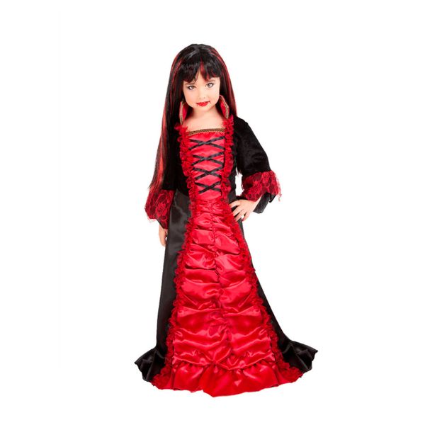 Costume da halloween draculinda bambina ispirato al conte dracula - RUBIE'S