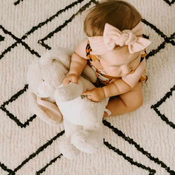 Peluche big nibble cream bunny 50 cm - Bunnies By The Bay