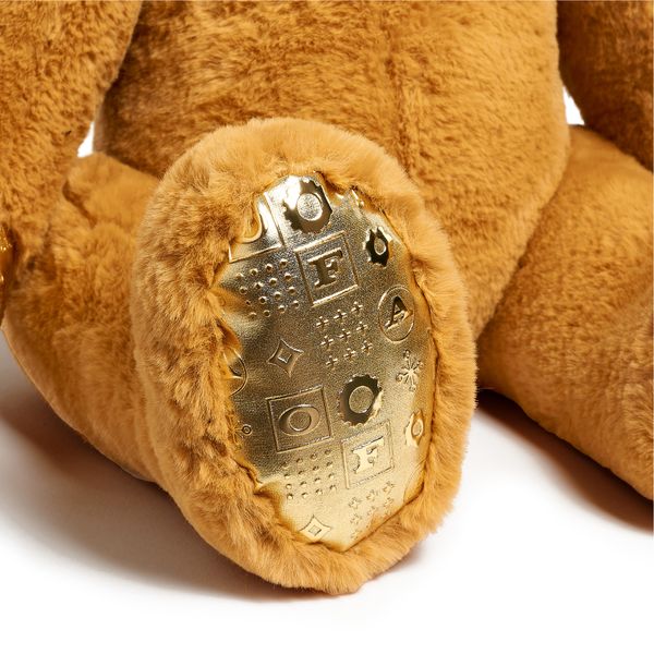 Orsetto di peluche dorato anniversario 34 cm - FAO Schwarz