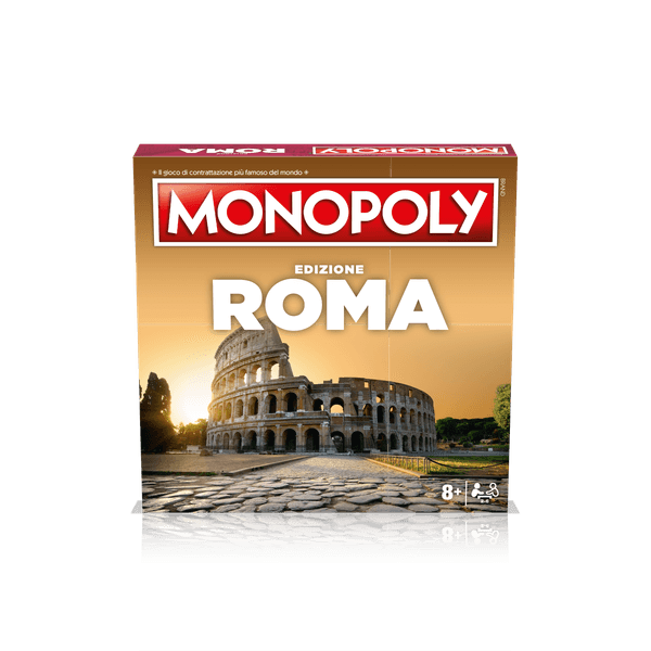 Winning moves monopoly - edizione roma (edizione quadrata) - MONOPOLY