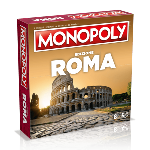 Winning moves monopoly - edizione roma (edizione quadrata) - MONOPOLY