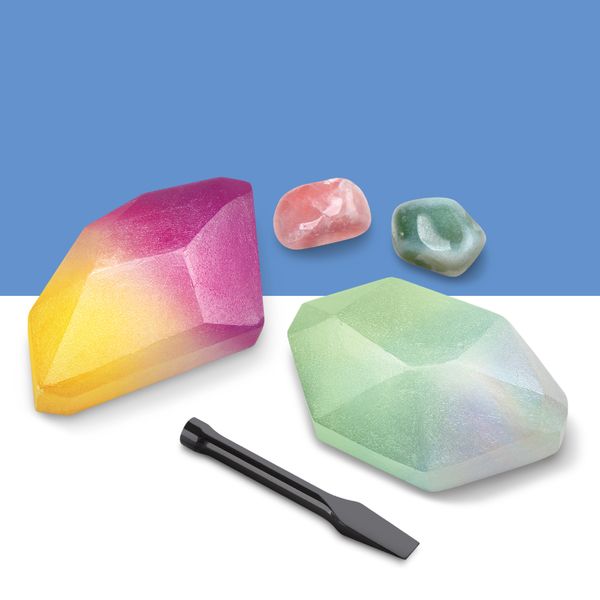 Kit paleontologo con 2 gemme - Discovery Mindblown