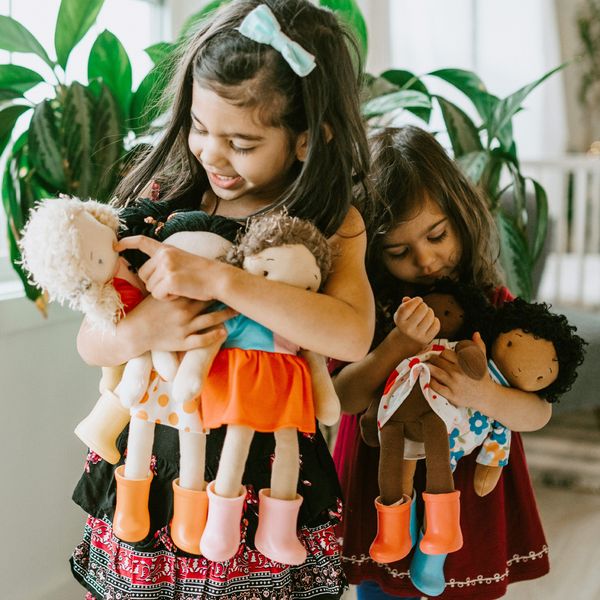 Bambola di pezza cherry doll - Bunnies By The Bay