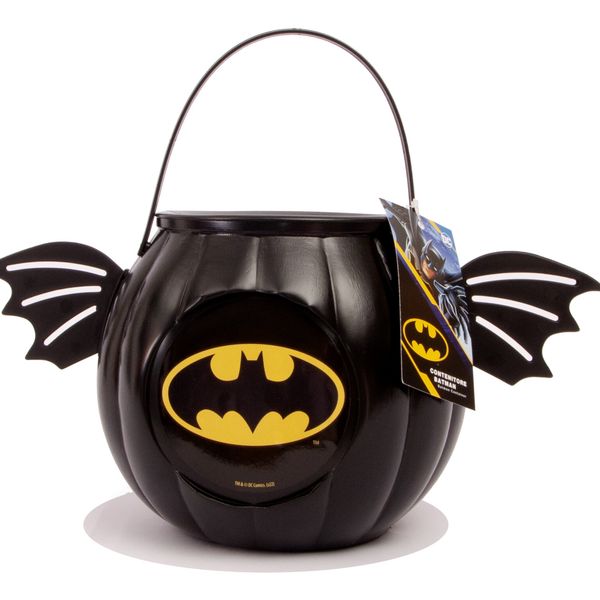 Zucchetta nera dolcetto scherzetto con ali, di batman - BATMAN, DC COMICS