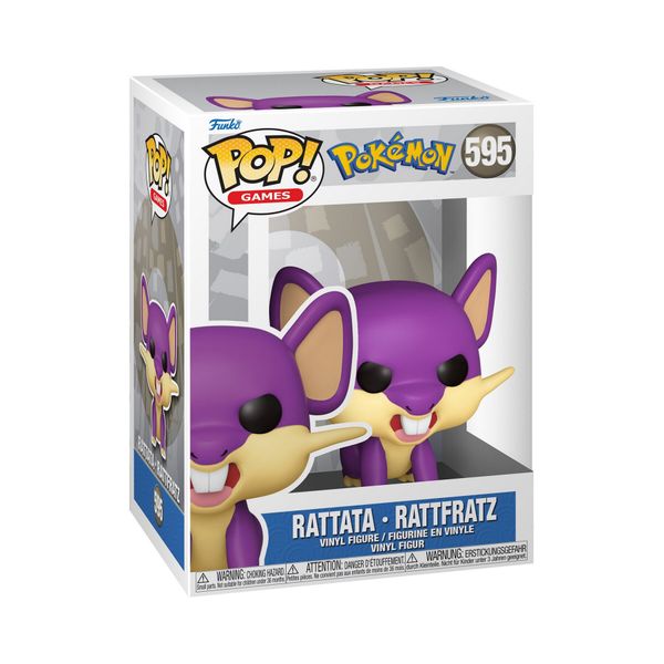 Pop games: pokemon- rattata(emea) - FUNKO POP!, POKEMON
