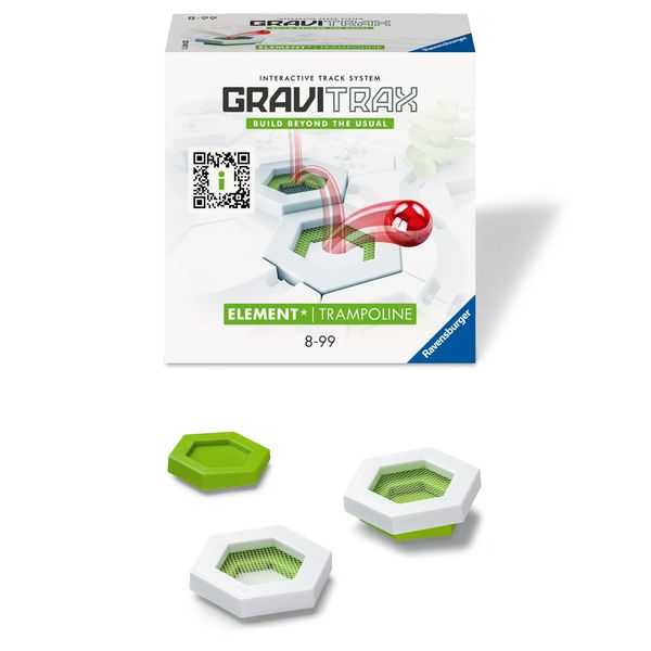 Ravensburger gravitrax trampoline, gioco innovativo ed educativo stem, 8+ anni, accessorio - GRAVITRAX, RAVENSBURGER