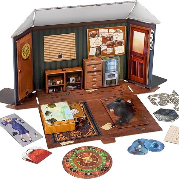 Thinkfun - escape the room: omicidio di mafia, gioco di logica da tavolo per adulti, 13 giocatori, età 14+ anni - RAVENSBURGER