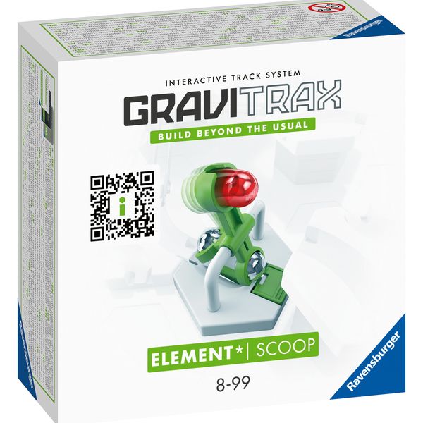 Ravensburger gravitrax scoop, gioco innovativo ed educativo stem, 8+ anni, accessorio - GRAVITRAX, RAVENSBURGER