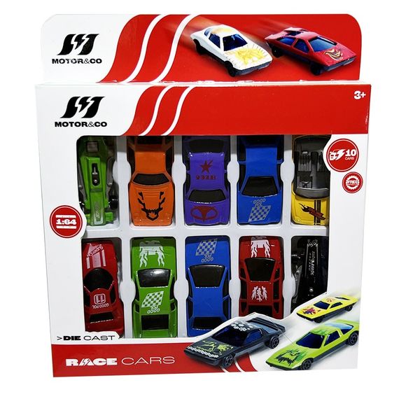 Set 10 auto die cast - MOTOR & CO.