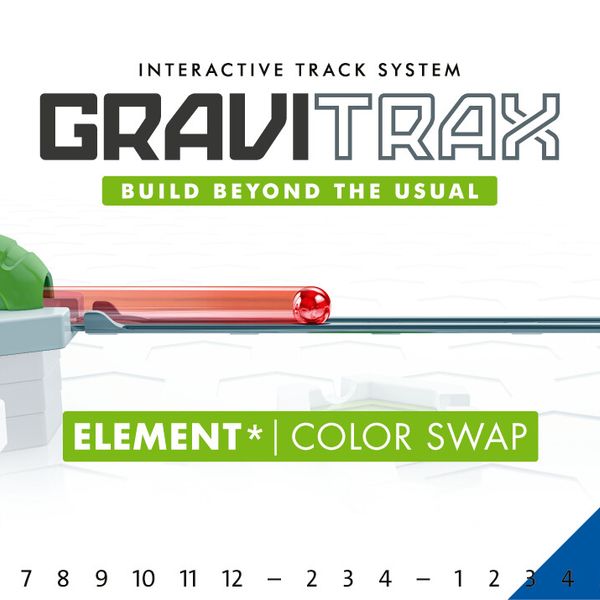 Ravensburger gravitrax color swap, gioco innovativo ed educativo stem, 8+ anni, accessorio - GRAVITRAX, RAVENSBURGER
