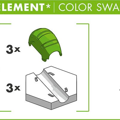 Ravensburger gravitrax color swap, gioco innovativo ed educativo stem, 8+ anni, accessorio - GRAVITRAX, RAVENSBURGER
