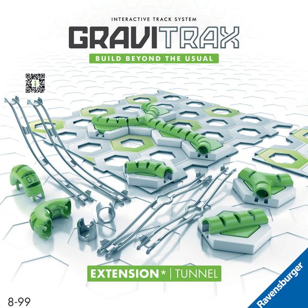 Ravensburger gravitrax tunnel, gioco innovativo ed educativo stem, 8+ anni, accessorio - GRAVITRAX, RAVENSBURGER