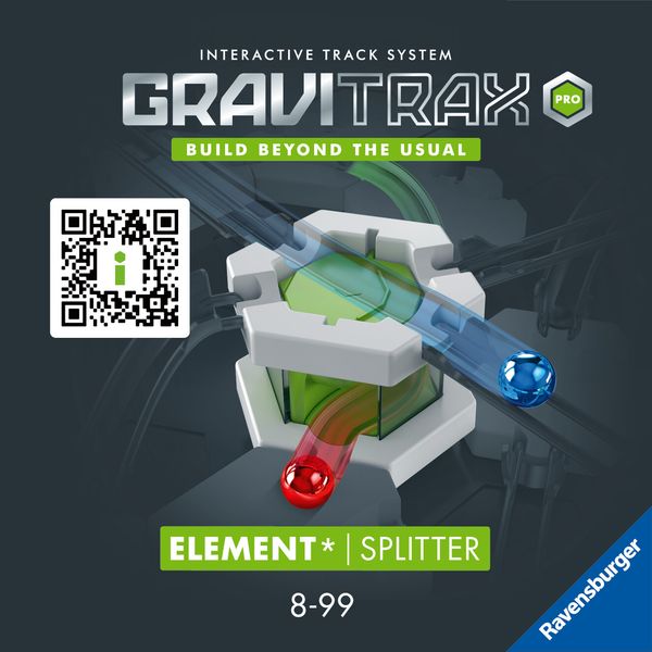 Ravensburger gravitrax pro splitter - svincolo, gioco innovativo ed educativo stem, 8+ anni, accessorio - GRAVITRAX, RAVENSBURGER