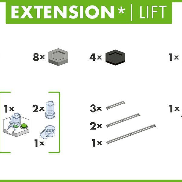 Ravensburger gravitrax lift, gioco innovativo ed educativo stem, 8+ anni, accessorio - GRAVITRAX, RAVENSBURGER