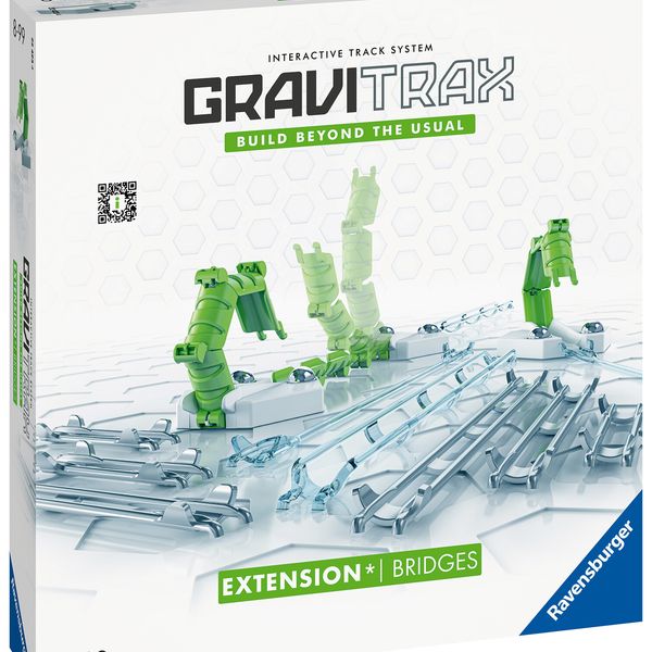 Ravensburger gravitrax bridges, gioco innovativo ed educativo stem, 8+ anni, accessorio - GRAVITRAX, RAVENSBURGER