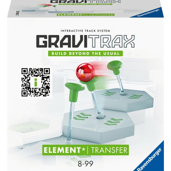 Ravensburger gravitrax transfer, gioco innovativo ed educativo stem, 8+ anni, accessorio - GRAVITRAX, RAVENSBURGER