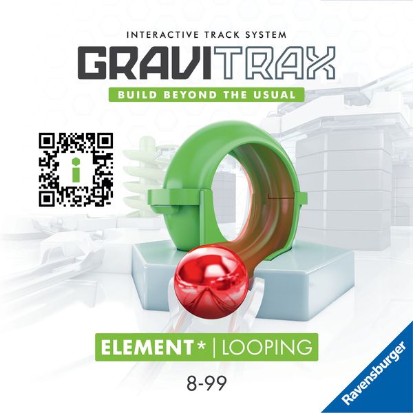 Ravensburger gravitrax looping - giro della morte, gioco innovativo ed educativo stem, 8+ anni, accessorio - GRAVITRAX, RAVENSBURGER