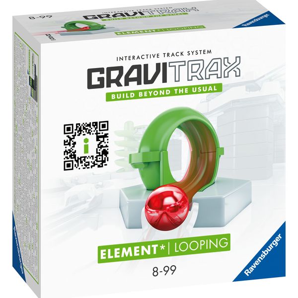 Ravensburger gravitrax looping - giro della morte, gioco innovativo ed educativo stem, 8+ anni, accessorio - GRAVITRAX, RAVENSBURGER