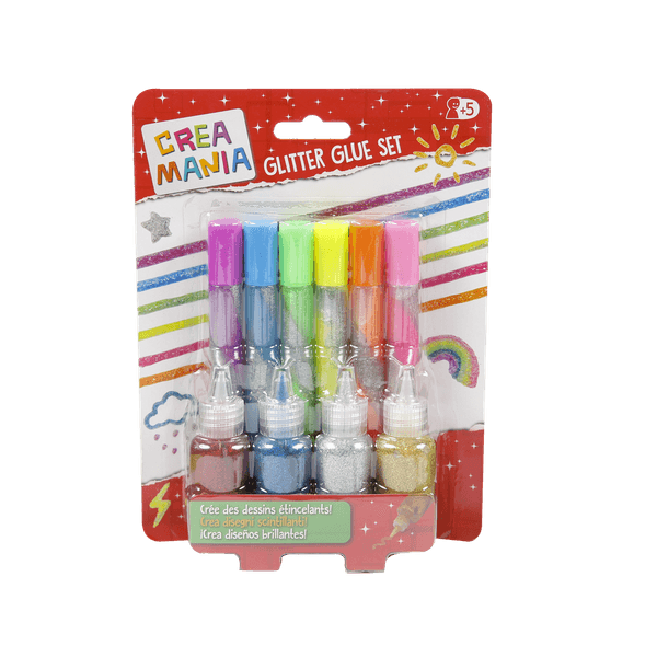 Glitter glue set - CREA MANIA