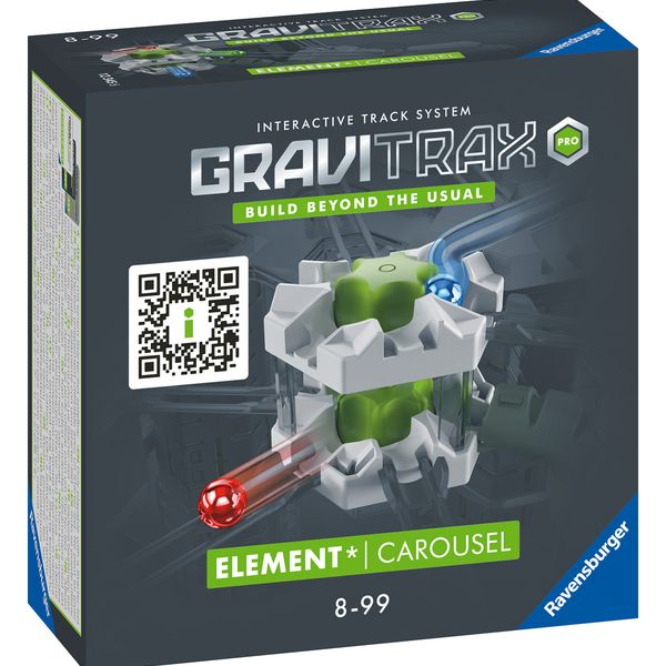 Ravensburger gravitrax pro carousel - carosello, gioco innovativo ed educativo stem, 8+ anni, accessorio - GRAVITRAX, RAVENSBURGER