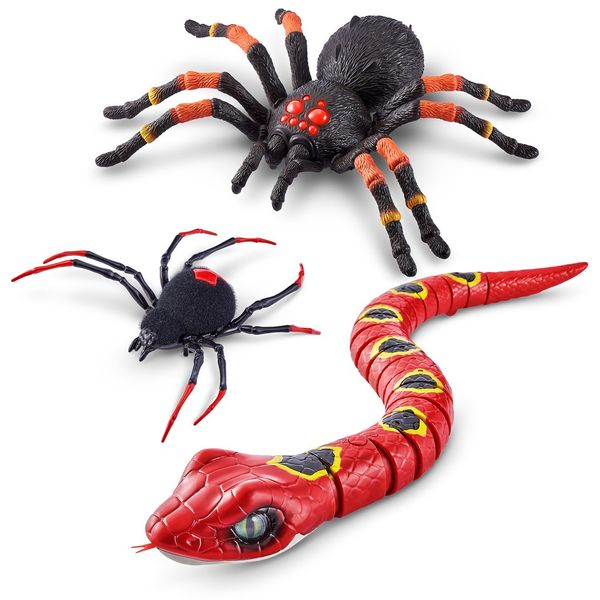 Creepy set - tarantula, snake, small spider - SUPERSTAR