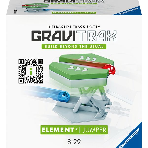 Ravensburger gravitrax jumper, gioco innovativo ed educativo stem, 8+ anni, accessorio - GRAVITRAX, RAVENSBURGER