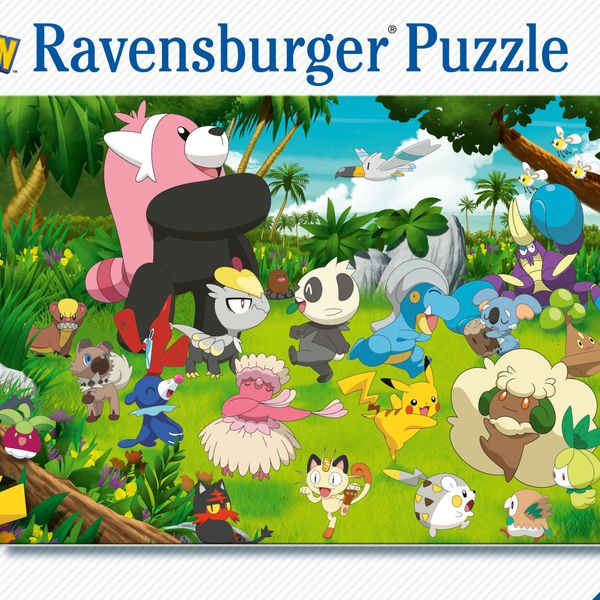 Ravensburger - puzzle pokémon, 300 pezzi xxl, età raccomandata 9+ anni - POKEMON, RAVENSBURGER