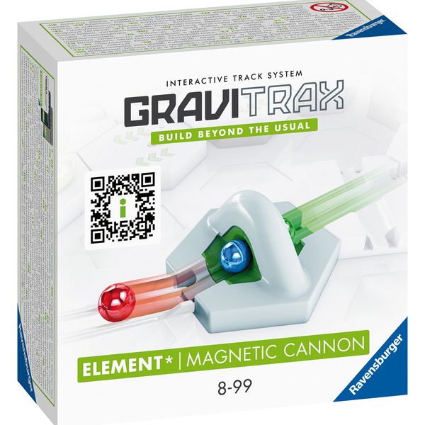 Ravensburger gravitrax magnetic cannon, gioco innovativo ed educativo stem, 8+ anni, accessorio - GRAVITRAX, RAVENSBURGER