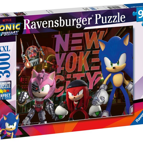 Ravensburger - puzzle sonic, 300 pezzi xxl, età raccomandata 9+ anni - RAVENSBURGER, Sonic