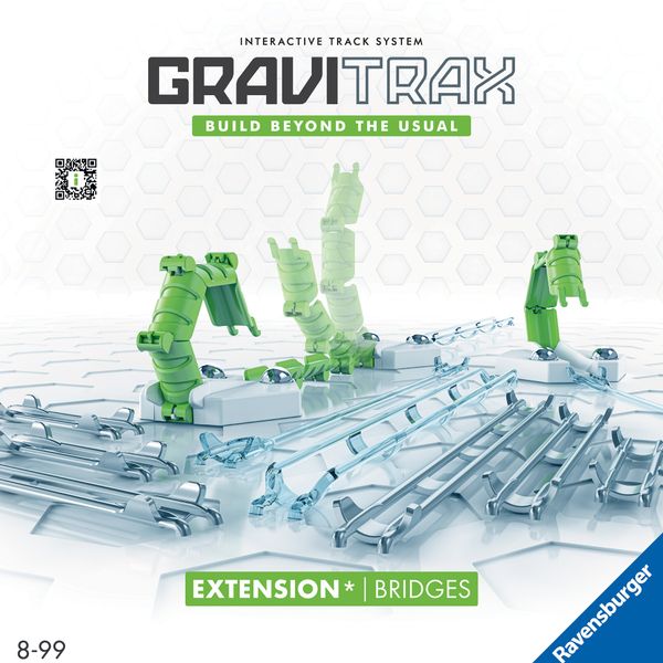 Ravensburger gravitrax bridges, gioco innovativo ed educativo stem, 8+ anni, accessorio - GRAVITRAX, RAVENSBURGER