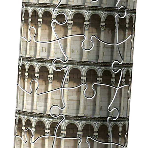 Ravensburger - 3d puzzle mini torre di pisa, 54 pezzi, 8 anni - RAVENSBURGER, RAVENSBURGER 3D PUZZLE
