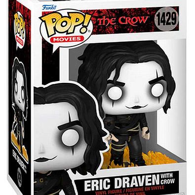 Funko pop the crow eric draven w/crow 1429 - FUNKO POP!