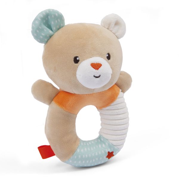 Sonaglino anello soft orsetto benny - BABY SMILE, BABY SMILE SOFT