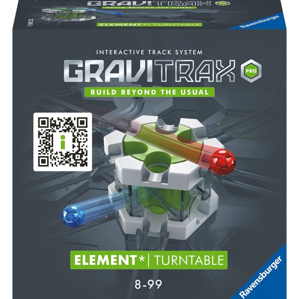 Ravensburger gravitrax professional turntable - cambiadirezione, gioco innovativo ed educativo stem, 8+ anni, accessorio - GRAVITRAX, RAVENSBURGER