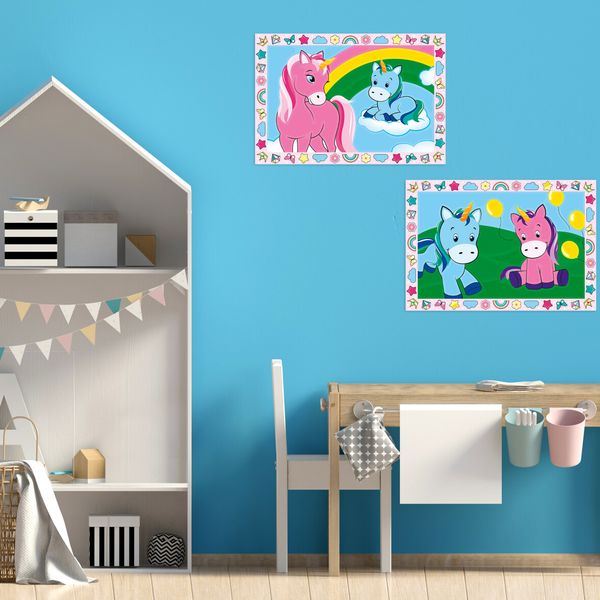 Ravensburger  - creart serie junior, mostriciattoli, kit dipingere con i numeri, gioco creativo per maschi e femmine dai 5+ anni di età - RAVENSBURGER