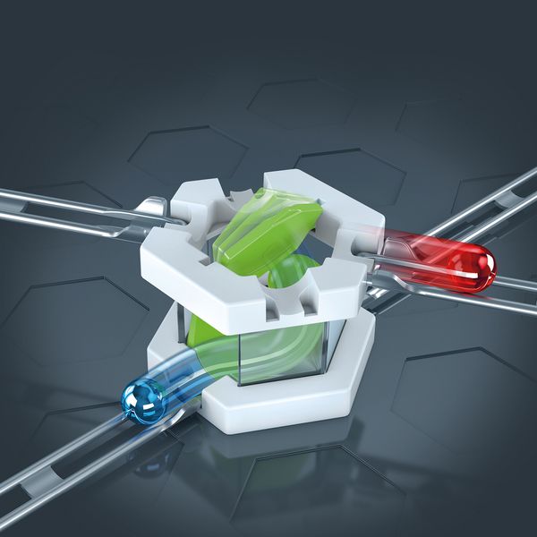 Ravensburger gravitrax pro splitter - svincolo, gioco innovativo ed educativo stem, 8+ anni, accessorio - GRAVITRAX, RAVENSBURGER