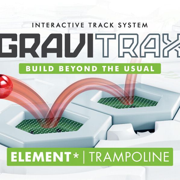 Ravensburger gravitrax trampoline, gioco innovativo ed educativo stem, 8+ anni, accessorio - GRAVITRAX, RAVENSBURGER