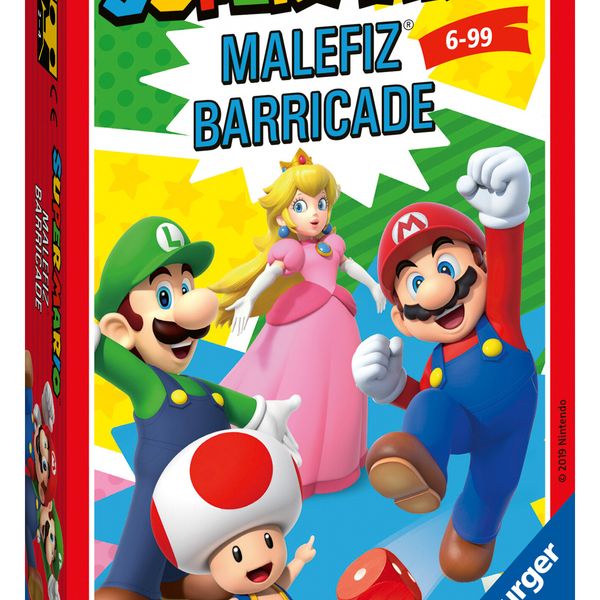 Ravensburger - super mario travel, gioco da tavolo tascabile, 2-4 giocatori, 6+ anni - RAVENSBURGER, Super Mario