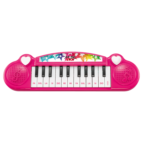 Electronic keyboard and butterfly microphone - MUSIC STAR