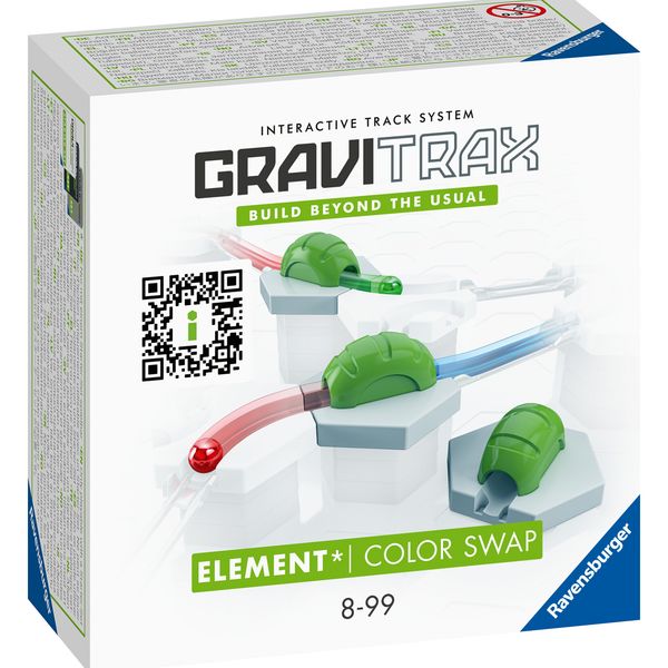 Ravensburger gravitrax color swap, gioco innovativo ed educativo stem, 8+ anni, accessorio - GRAVITRAX, RAVENSBURGER