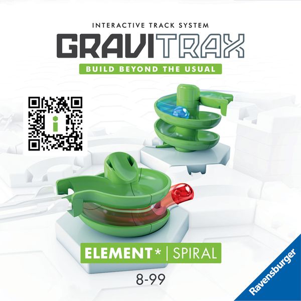Ravensburger gravitrax spiral, gioco innovativo ed educativo stem, 8+ anni, accessorio - GRAVITRAX, RAVENSBURGER