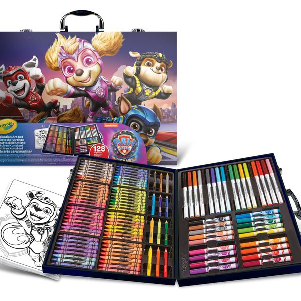 Crayola valigetta dell'artista paw patrol - contiene 128 pezzi - CRAYOLA