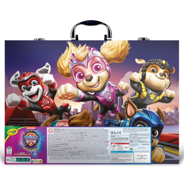 Crayola valigetta dell'artista paw patrol - contiene 128 pezzi - CRAYOLA