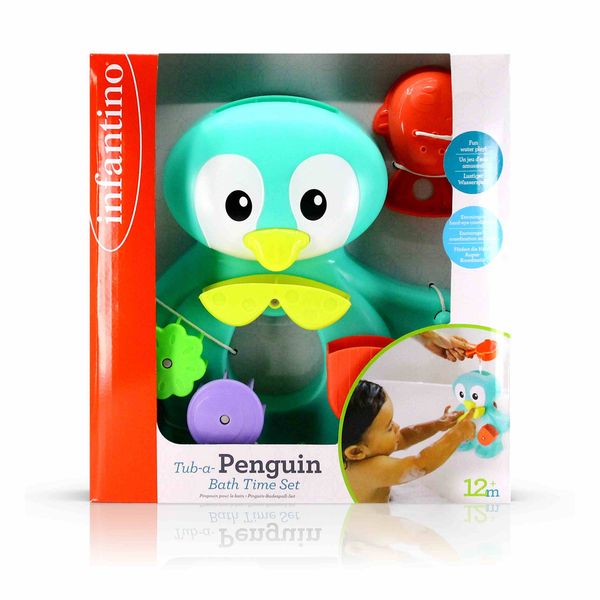 Tub-a-penguin bath time set - INFANTINO