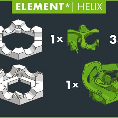 Ravensburger gravitrax professional helix - elica, gioco innovativo ed educativo stem, 8+ anni, accessorio - GRAVITRAX, RAVENSBURGER