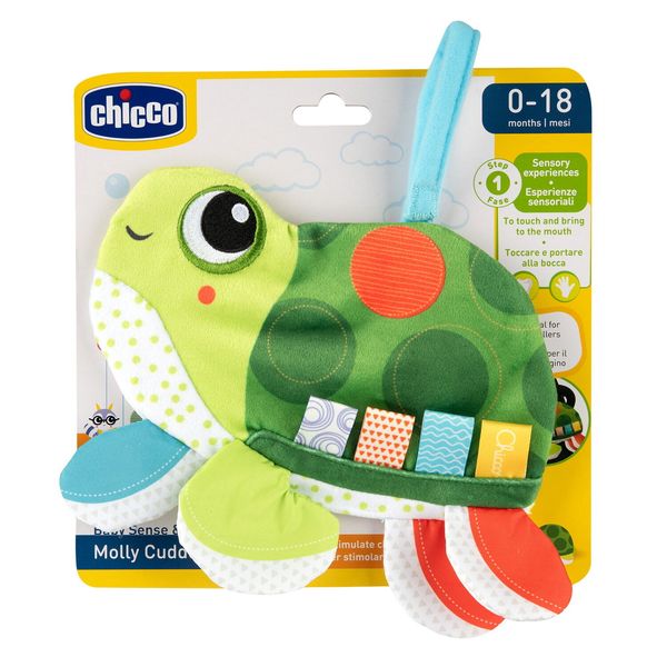 Chicco - trillino molly tartaruga coccolona, 0-18m - Chicco